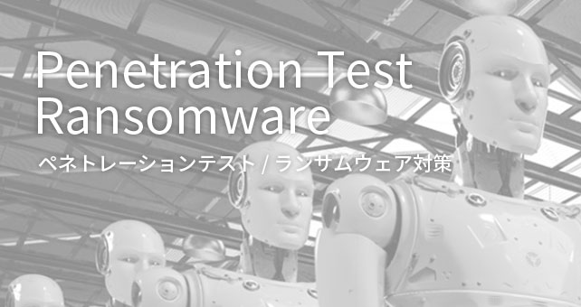 ITディレクトのセキュリティテスト　ペネトレーションテスト / ランサムウェア対策